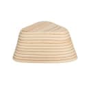 Matfer Bourgeat 118525 7" x 7 1/4" Banneton Dough Proofing Basket - Willow, Beige thumbnail 2