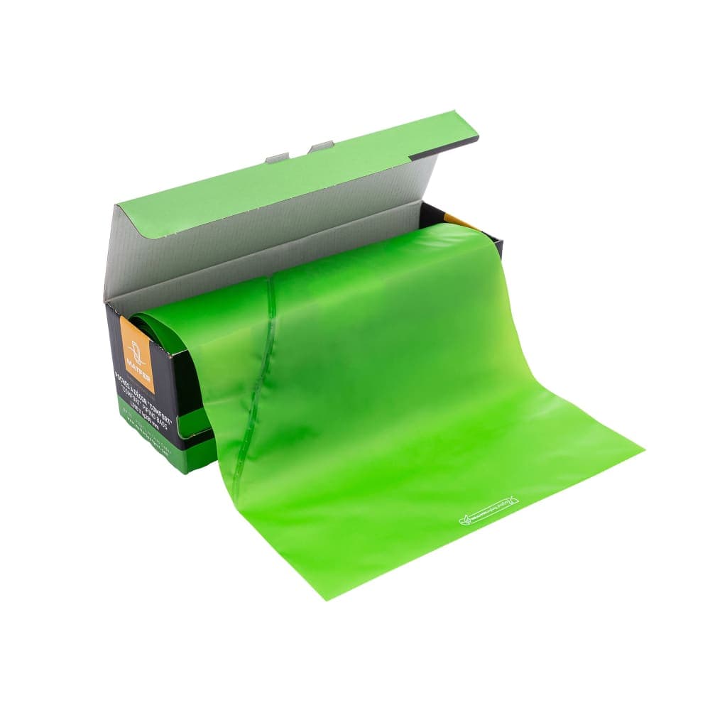 Matfer Bourgeat 165007 Disposable Pastry Bags - 23 1/4"L x 11"W, Green
