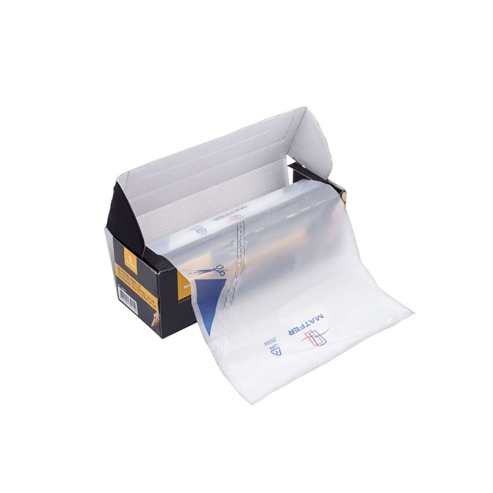 Matfer Bourgeat 165015 Disposable Standard Pastry Bags - 12"L, Polyethylene, Transparent