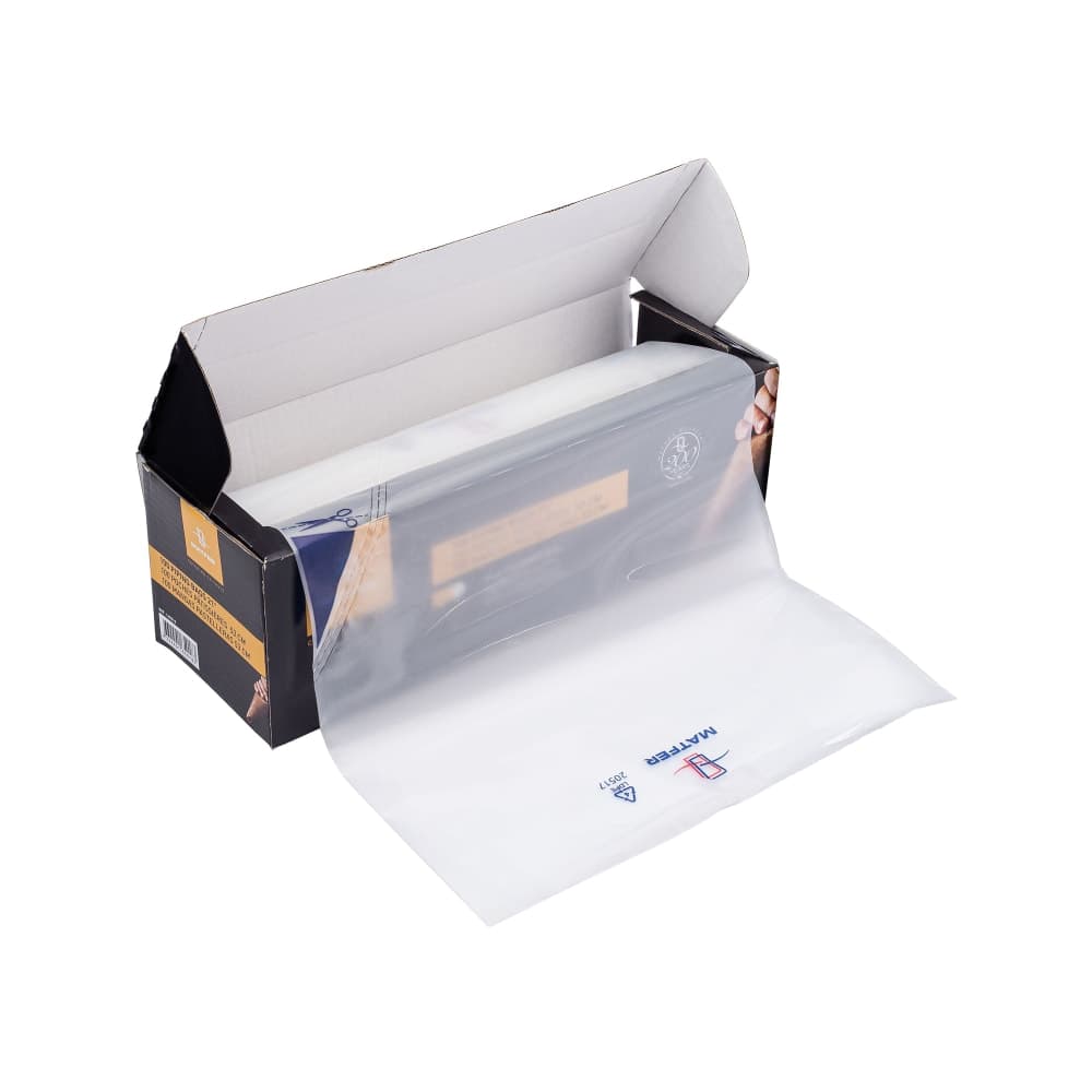 Matfer Bourgeat 165019 Disposable Standard Pastry Bags - 18"L, Polyethylene