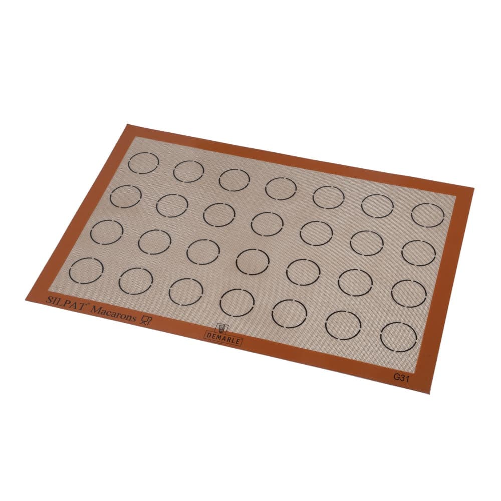 Sasa Demarle Baking Mat w/ Even Arrangement 1 5/12" Circle Markings - 23" x 15"1/6, Silicone (321008)