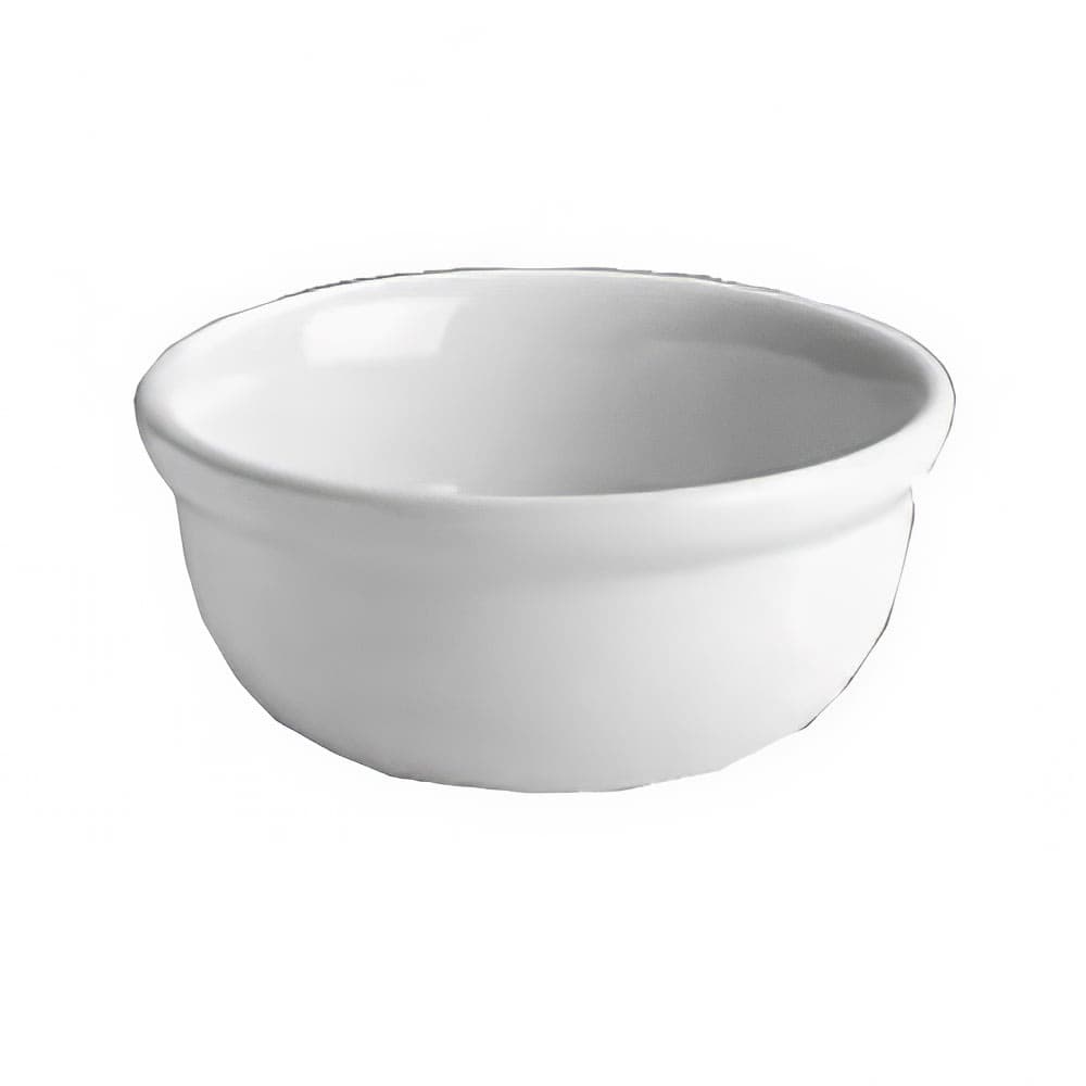 Hall China 4-1/2", Round, Baking Dish w/ 8 oz Capacity, White (4130AWHA)