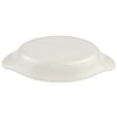Hall China 12 oz. Oval, China Rarebit, White (5280AWHA) thumbnail 3