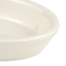 Hall China 7 oz. Oval, China Baking Dish, White (7010AWHA) thumbnail 4