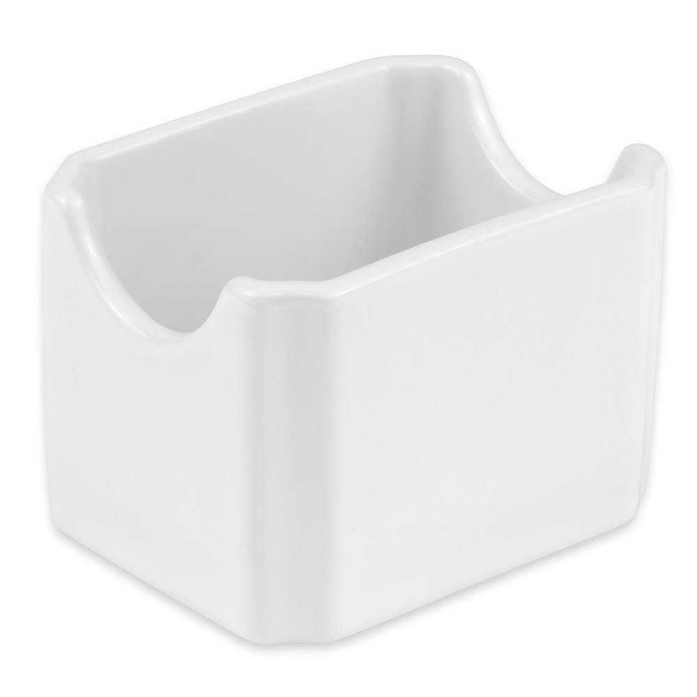 Hall China Rectangular Sugar Caddy - Porcelain, Bright White (HL7160ABWA)