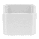 Hall China Rectangular Sugar Caddy - Porcelain, Bright White (HL7160ABWA) thumbnail 2