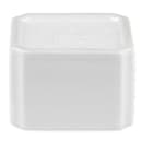 Hall China Rectangular Sugar Caddy - Porcelain, Bright White (HL7160ABWA) thumbnail 4