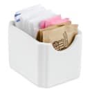 Hall China Rectangular Sugar Caddy - Porcelain, Bright White (HL7160ABWA) thumbnail 5