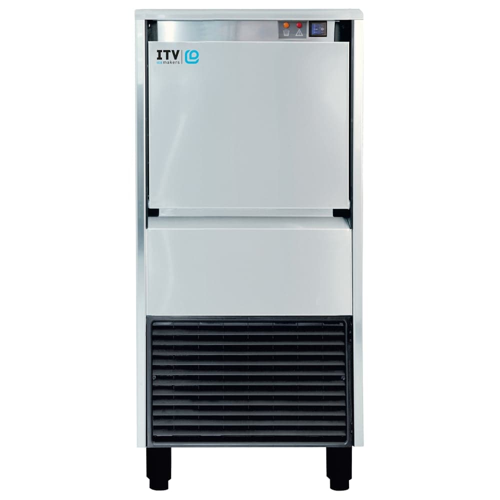 ITV Ice Makers 18 1/4"W Flake Undercounter Ice Machine - 220 lbs/day, Air Cooled, 115v (IQ200CA)