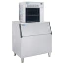 ITV Ice Makers 675 lb Ice Queen Flake Ice Machine w/ Bin - 507 lb Storage, Air Cooled, 208-230v (IQ 500/S-500) thumbnail 2