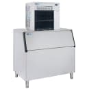 ITV Ice Makers 980 lb Ice Queen Flake Ice Machine w/ Bin - 860 lb Storage, Air Cooled, 208-230v (IQ 900/S-900) thumbnail 2
