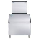 ITV Ice Makers 970 lb Spika Full/Half Cube Ice Machine w/ Bin - 750 lb Storage, Air Cooled, 208-230v (SPIKA MS 1000/S-750) thumbnail 2