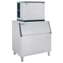 ITV Ice Makers 970 lb Spika Full/Half Cube Ice Machine w/ Bin - 750 lb Storage, Air Cooled, 208-230v (SPIKA MS 1000/S-750) thumbnail 2