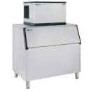 ITV Ice Makers 480 lb Spika Full/Half Cube Ice Machine w/ Bin - 860 lb Storage, Air Cooled, 115v (SPIKA MS 500/S-900) thumbnail 2