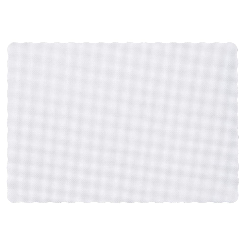 Hoffmaster Placemat - 13 1/2" x 9 1/2", Paper, White (PM32052)