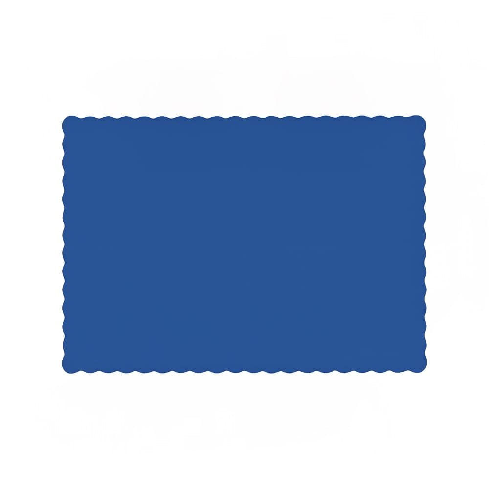 Hoffmaster Placemat - 14" x 10", Paper, Navy (310523)