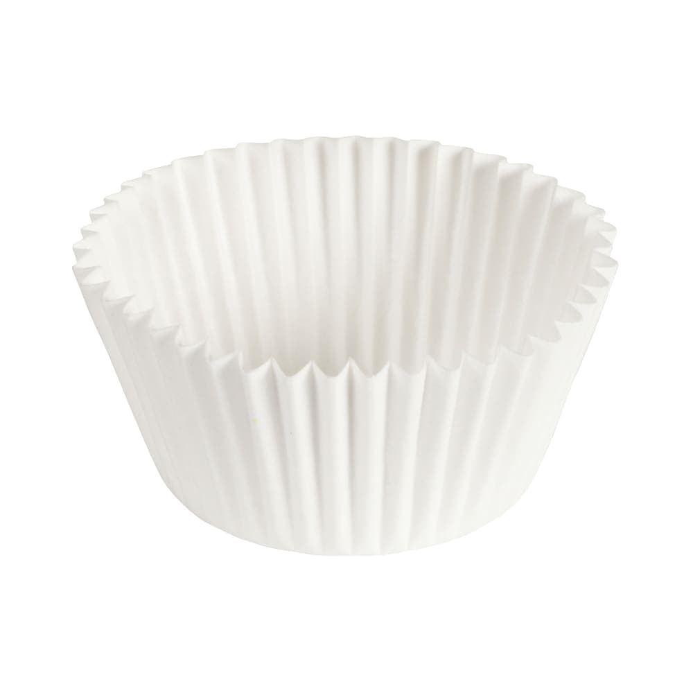 Hoffmaster Baking Cup - 1 7/8" x 1 5/16", Paper, White (610031)