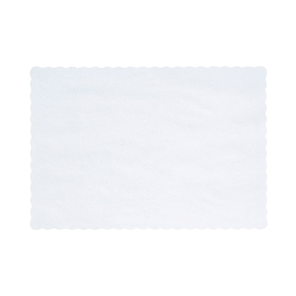 Hoffmaster Placemat - 14" x 10", Paper, White (310477)