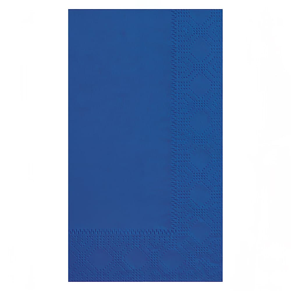Hoffmaster 1/8 Fold Dinner Napkins - 2 ply, Blue (180522)