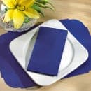 Hoffmaster 1/8 Fold Dinner Napkins - 2 ply, Blue (180522) thumbnail 3