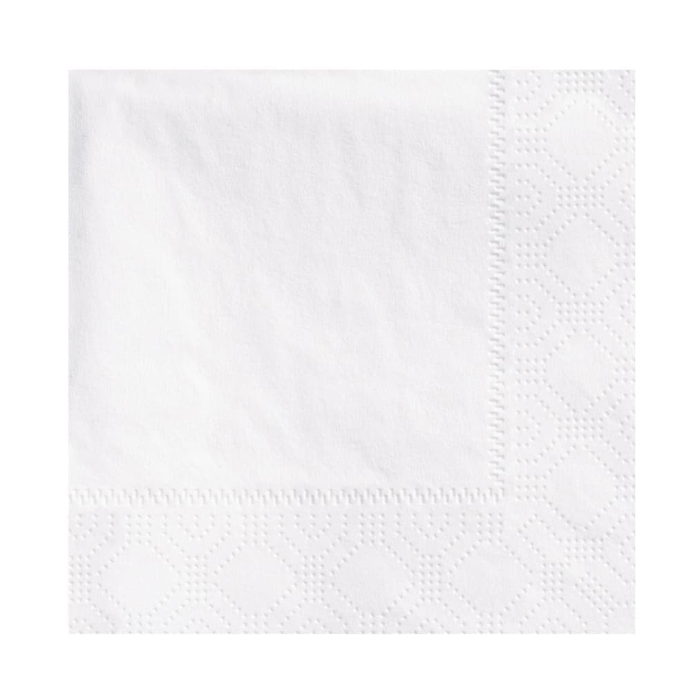 Hoffmaster 1/4 Fold Beverage Napkins - 2 ply, White (180300)