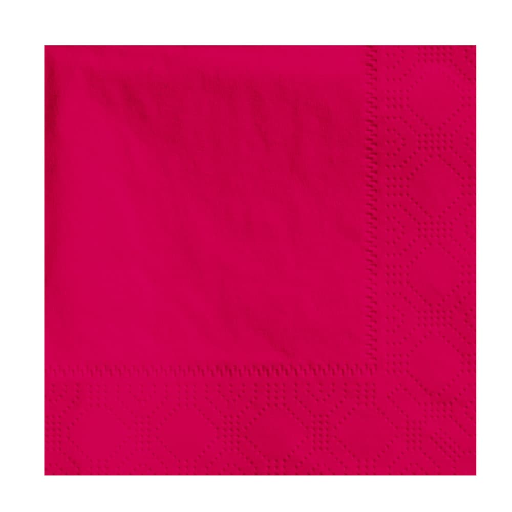 Hoffmaster 1/4 Fold Beverage Napkins - 2 ply, Red (180311)