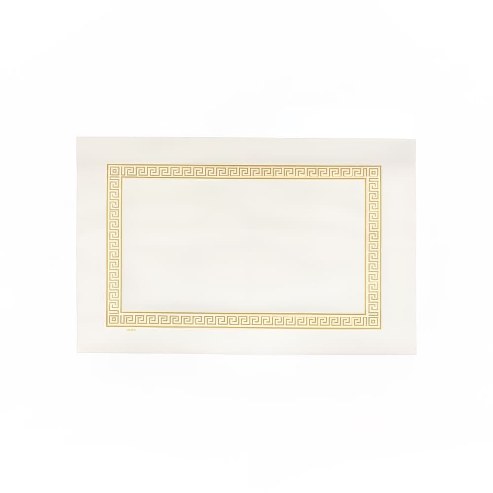 Hoffmaster Lapaco Placemat - 13 1/2" x 9", Paper, White (304-005)