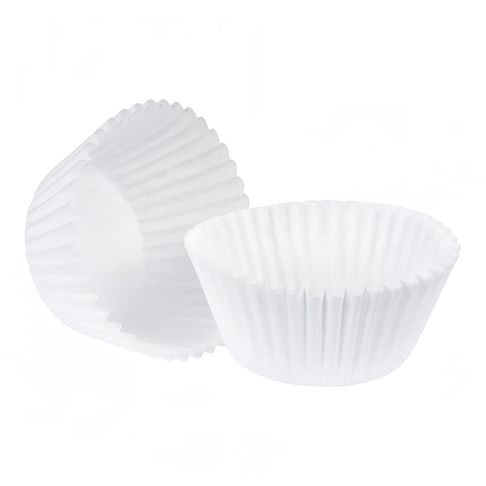 Hoffmaster Lapaco Baking Cup - 1 7/8" x 1 5/16", Paper, White (602-450187)