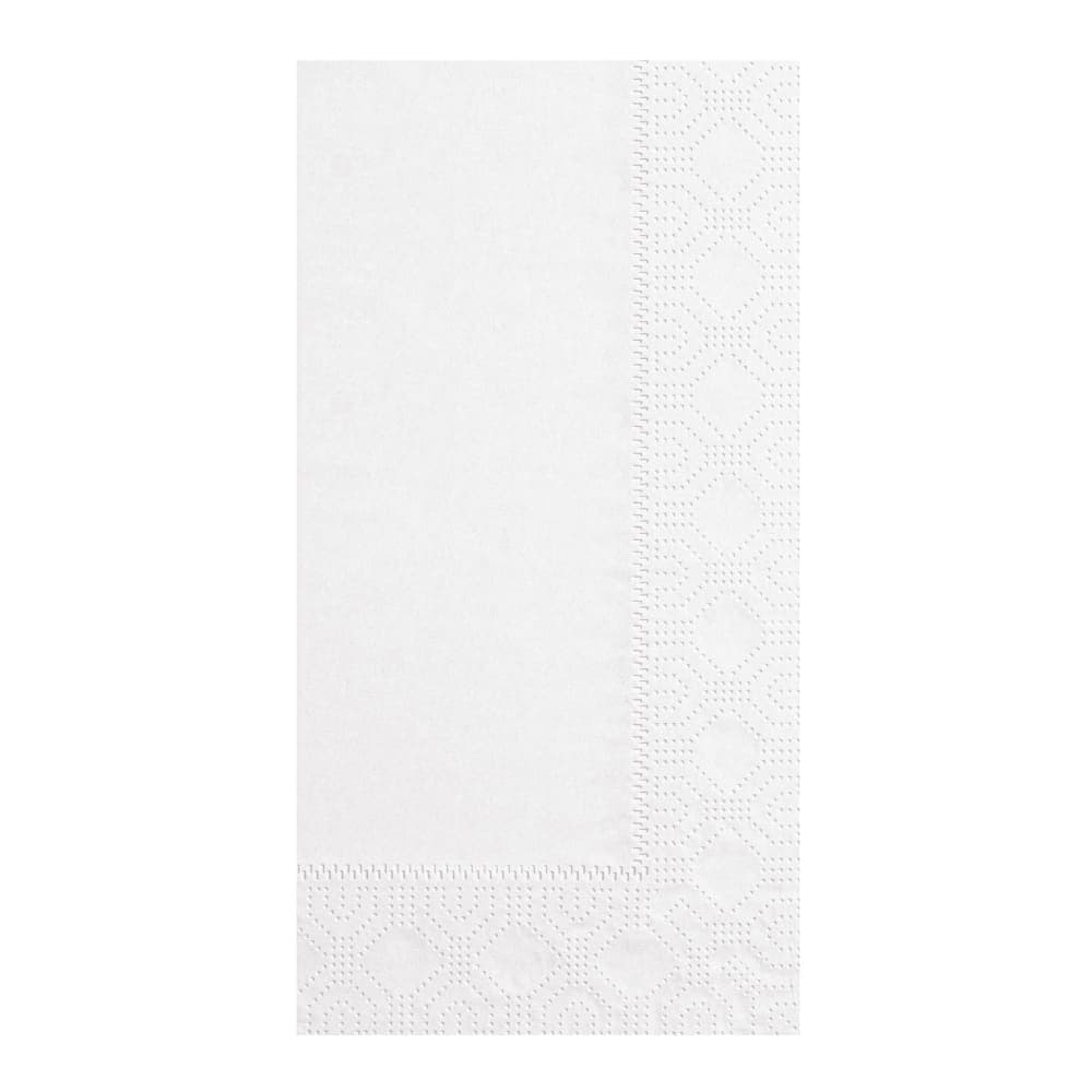 Hoffmaster 1/8 Fold Dinner Napkins - 3 ply, White (180700)