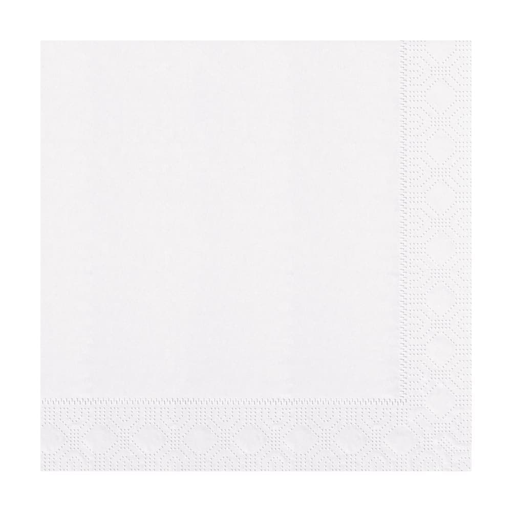 Hoffmaster 1/4 Fold Dinner Napkins - 3 ply, White (180705)