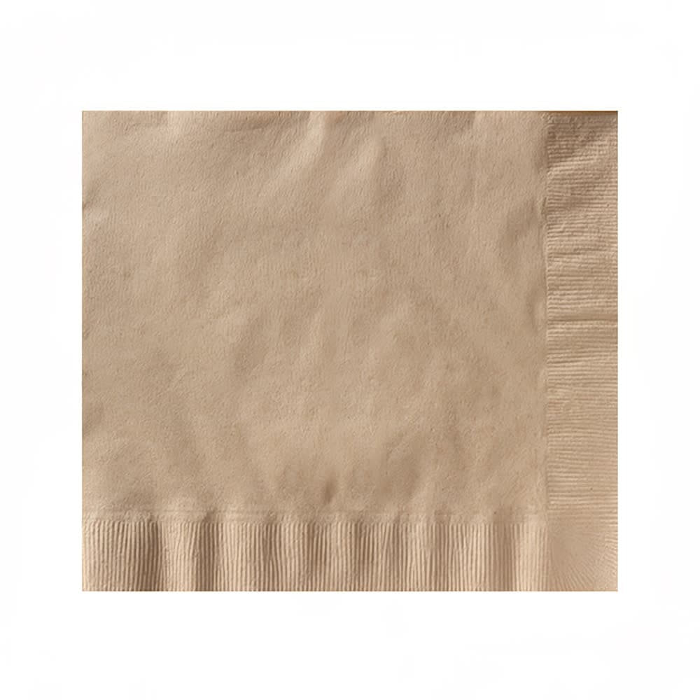 Hoffmaster Earthwise® 1/4 Fold Dinner Napkins - 2 ply, Brown (180435)