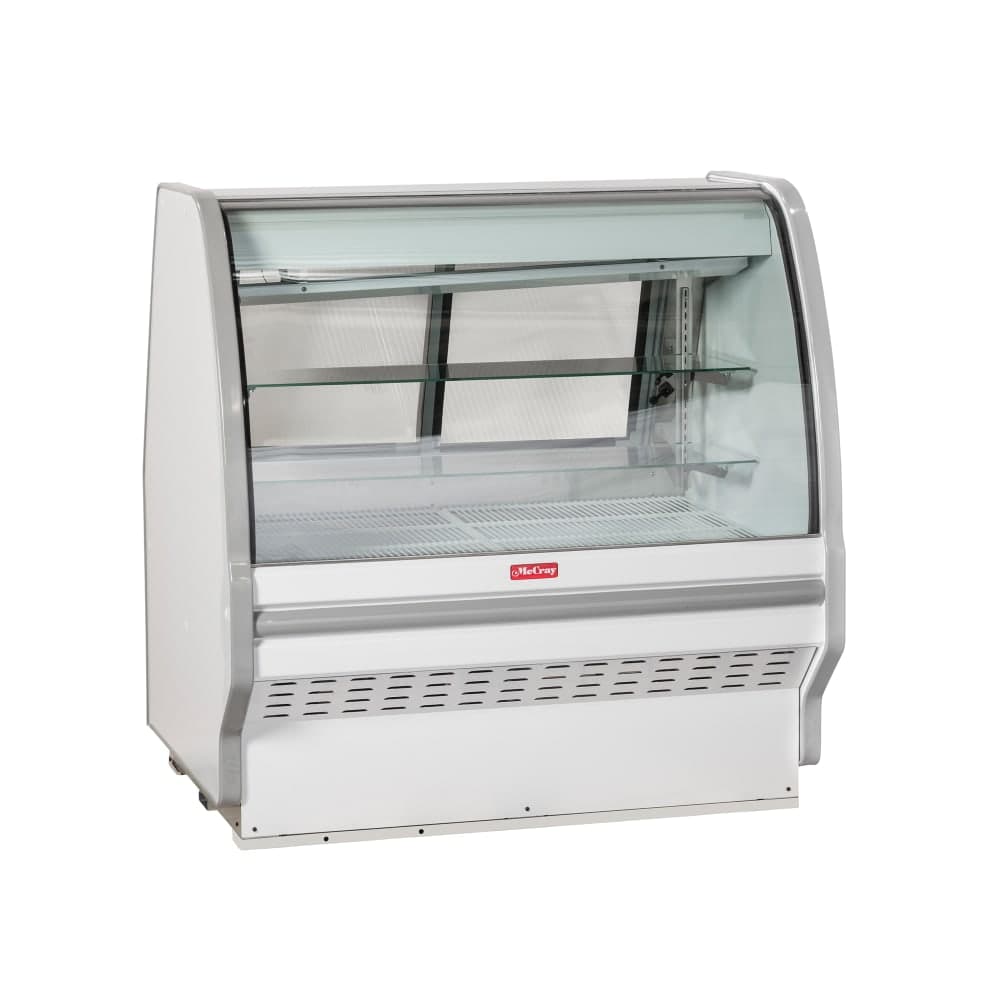 Howard-McCray 51 1/2" Full Service Bakery Case w/ Curved Glass - (3) Levels, 115v (R-CBS40E-4C-LED)