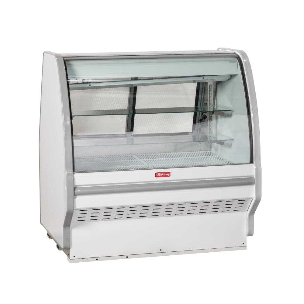 Howard-McCray 51 1/2" Full Service Bakery Case w/ Curved Glass - (3) Levels, 115v (SC-CBS40E-4C-LED)
