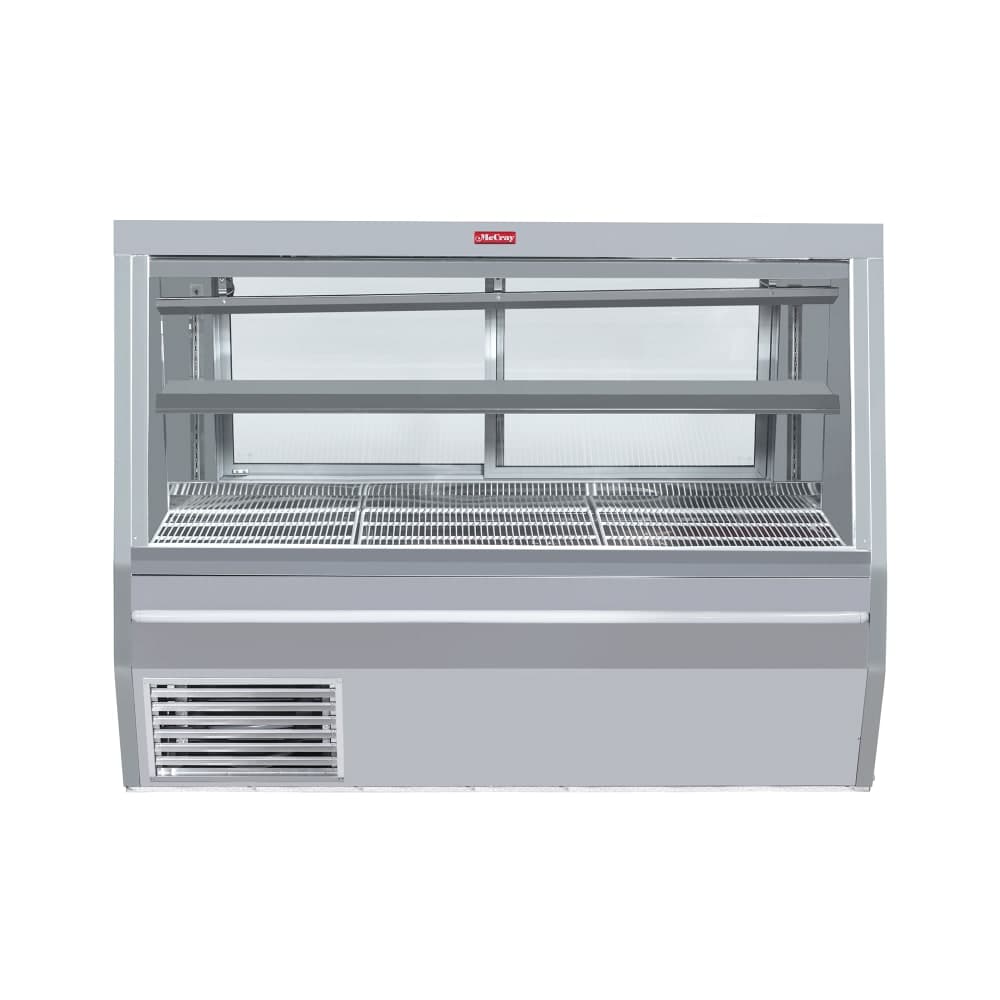 Howard-McCray 72" Full Service Deli Case w/ Straight Glass - (3) Levels, 115v (SC-CDS34N-6-S-LED)