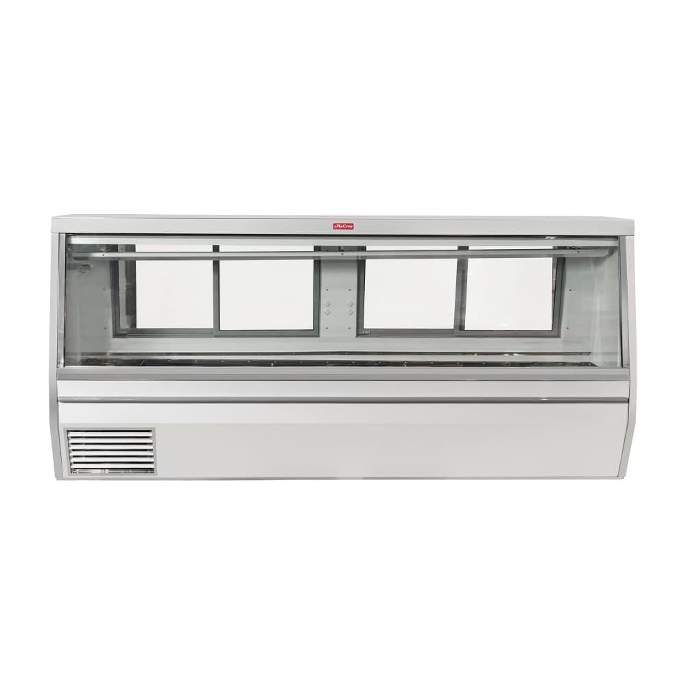 Howard-McCray 144" Full Service Red Meat Case w/ Straight Glass - (1) Level, 115v (SC-CMS34N-12-LED)