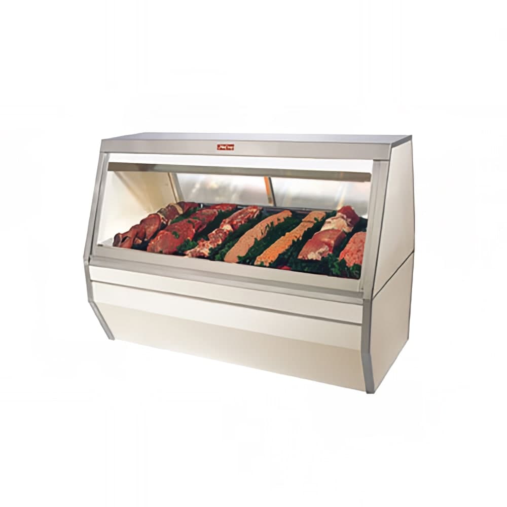 Howard-McCray 95" Full Service Red Meat Case w/ Straight Glass - (1) Level, 115v (SC-CMS35-8-LED)