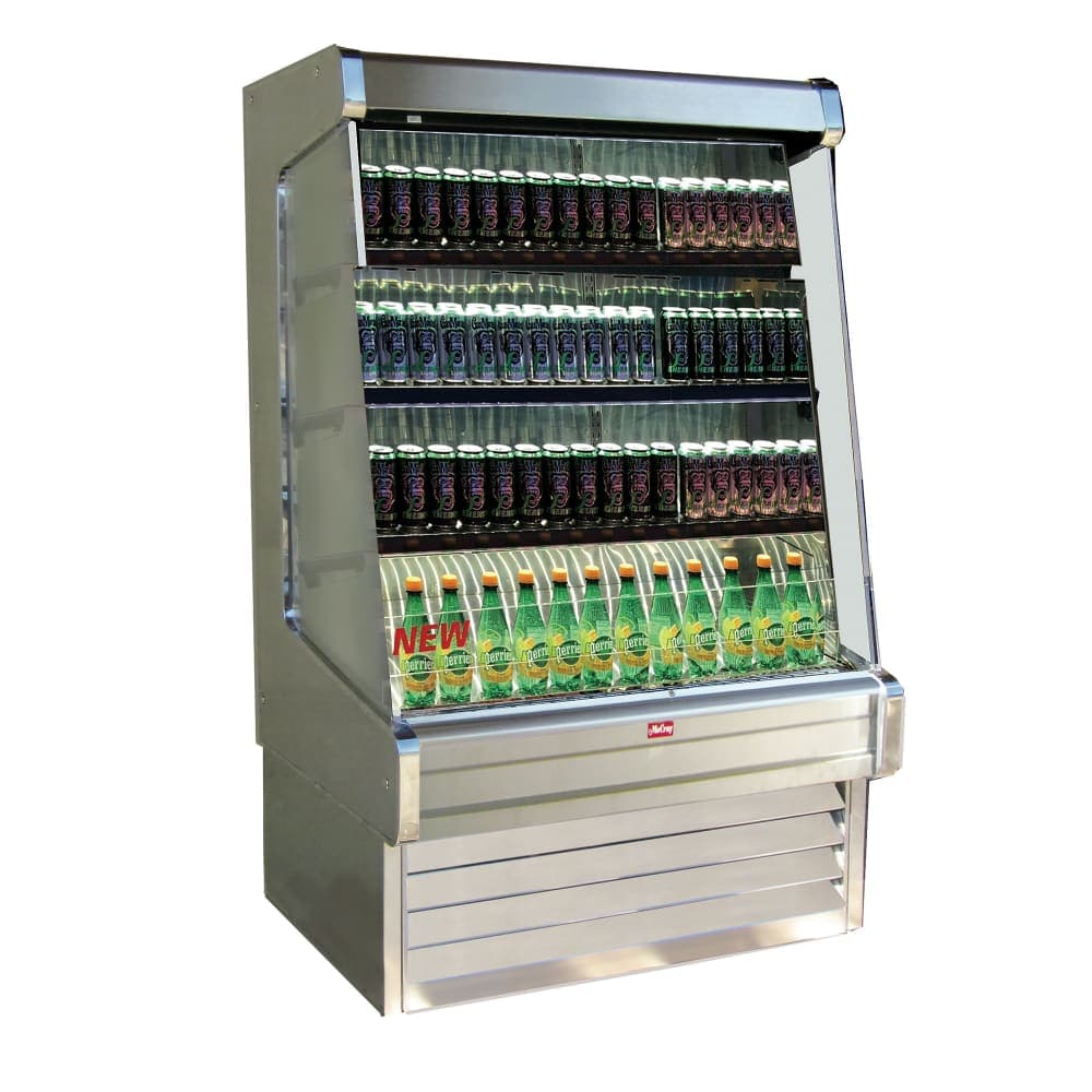 Howard-McCray 39" Vertical Open Air Cooler w/ (4) Levels, 115v (SC-OD30E-3-SW-S)