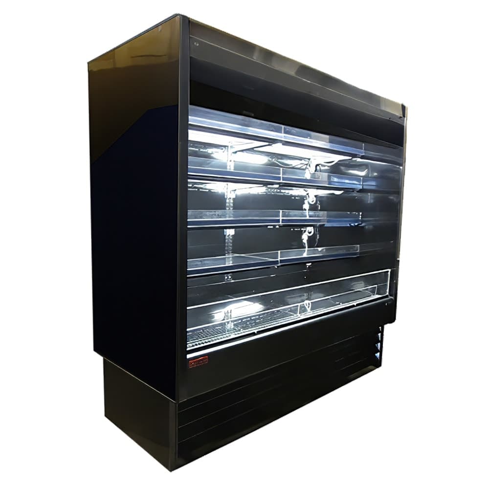 Howard-McCray 63" Vertical Open Air Cooler w/ (4) Levels, 115/208-230v (SC-OD35E-5-B-LED)
