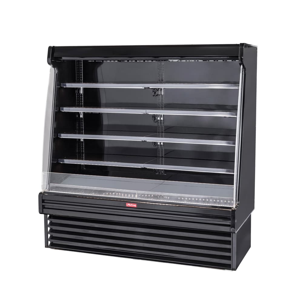 Howard-McCray 63" Vertical Open Air Cooler w/ (4) Levels, 115/208-230v (SC-OD35E-5S-B-LED)
