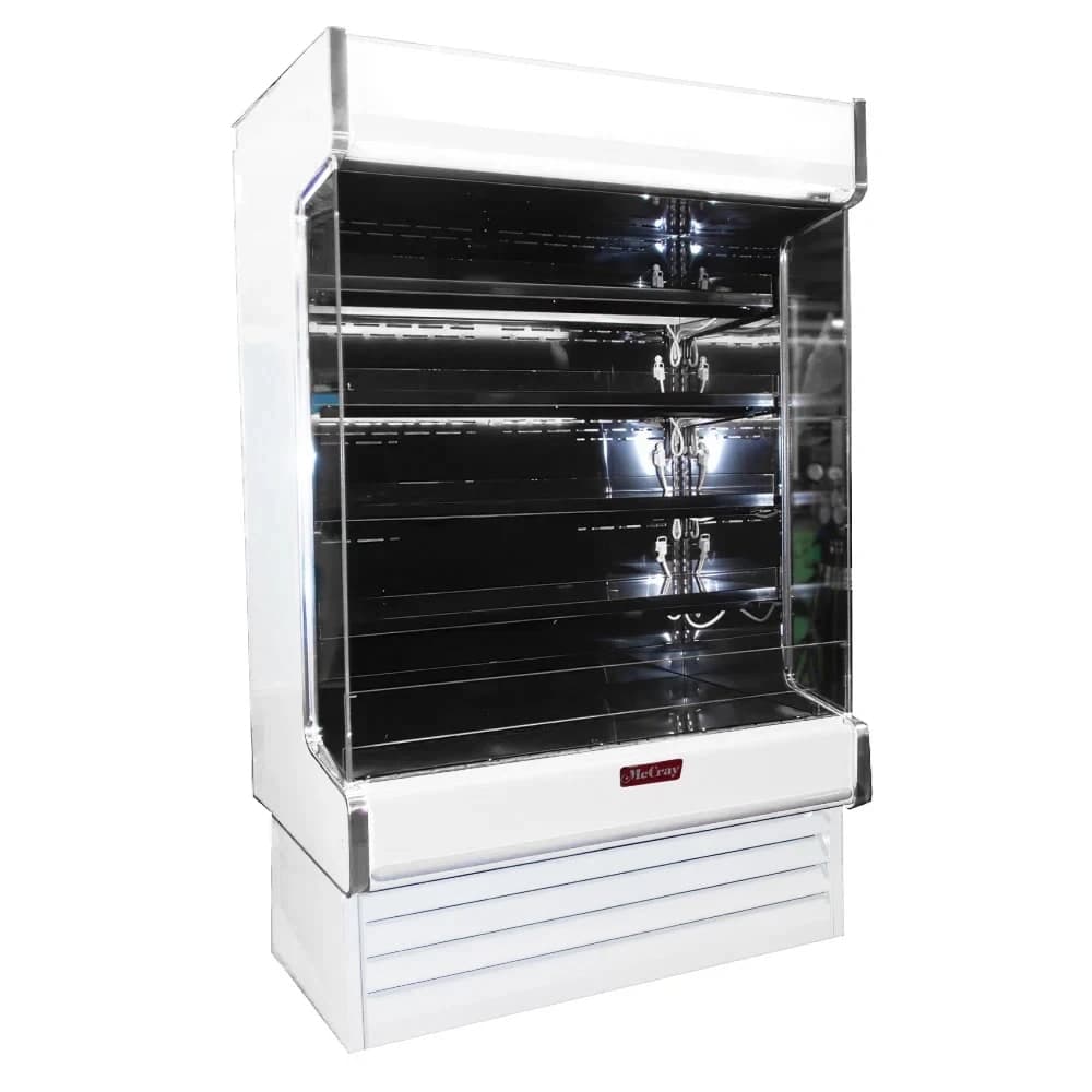 Howard-McCray 75" Vertical Open Air Cooler w/ (4) Levels, 115/208-230v (SC-OD35E-6-LED-LC)