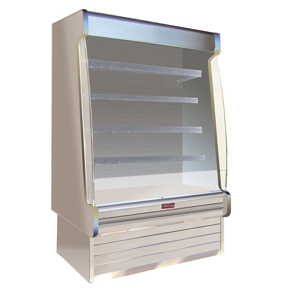 Howard-McCray 75" Vertical Open Air Cooler w/ (4) Levels, 115/208-230v (SC-OD35E-6S-S-LED)