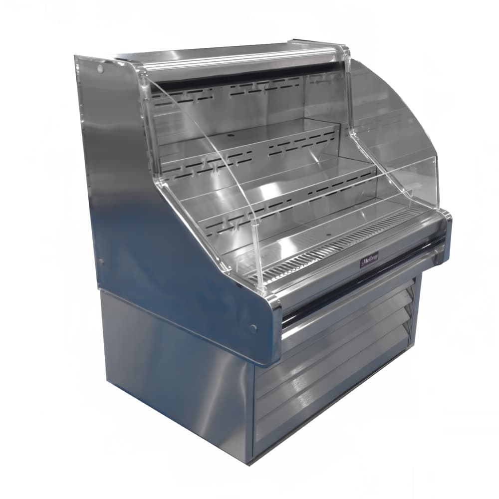 Howard-McCray 51" Impulse Horizontal Open Air Cooler w/ (3) Levels, 115v (SC-OS30E-4C-S-LED)