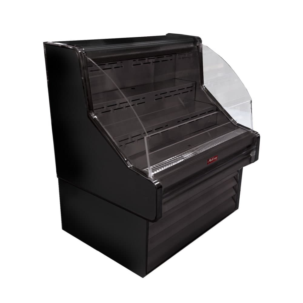 Howard-McCray 39" Impulse Horizontal Open Air Cooler w/ (3) Levels, 115v (SC-OS35E-3-B-LED)