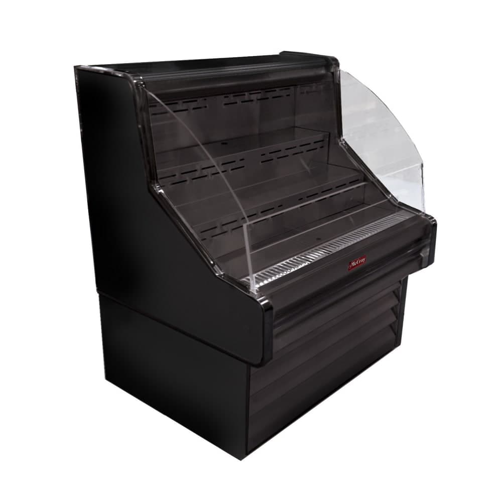 Howard-McCray 39" Impulse Horizontal Open Air Cooler w/ (3) Levels, 115v (SC-OS35E-3C-B-LED)