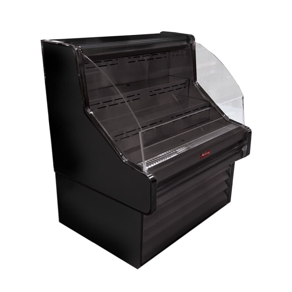 Howard-McCray 51" Impulse Horizontal Open Air Cooler w/ (3) Levels, 115v (SC-OS35E-4-B-LED)