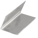 Update TS-ITE Iced Tea Table Tent Sign - 1 1/2" x 3", Stainless thumbnail 5