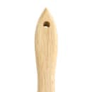Update WPBB-10 1" Flat Pastry Brush - Boar Bristles, Brown Plastic Ferrule, Wood Handle thumbnail 4