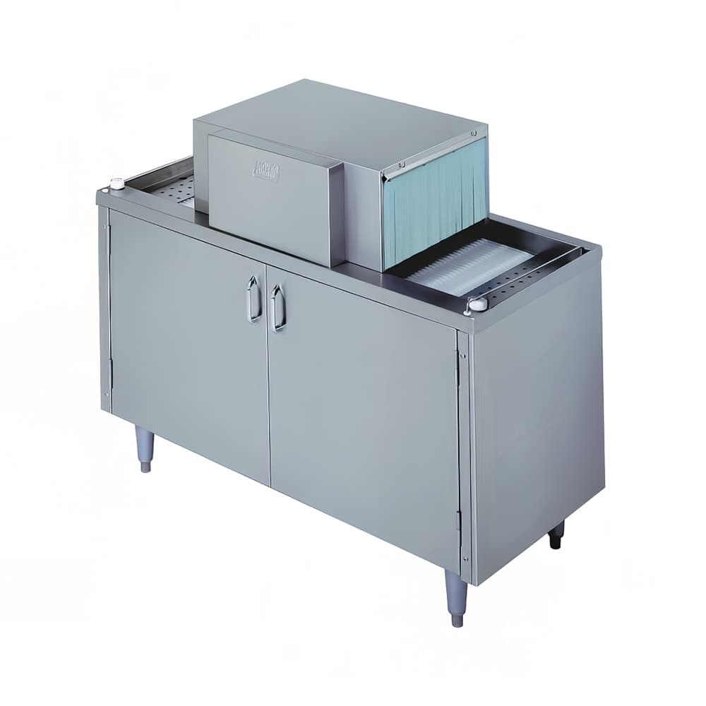 Moyer Diebel SW400L Low Temp Conveyor Glasswasher w/ 30 Racks/hr Capacity, 208-230v/1ph