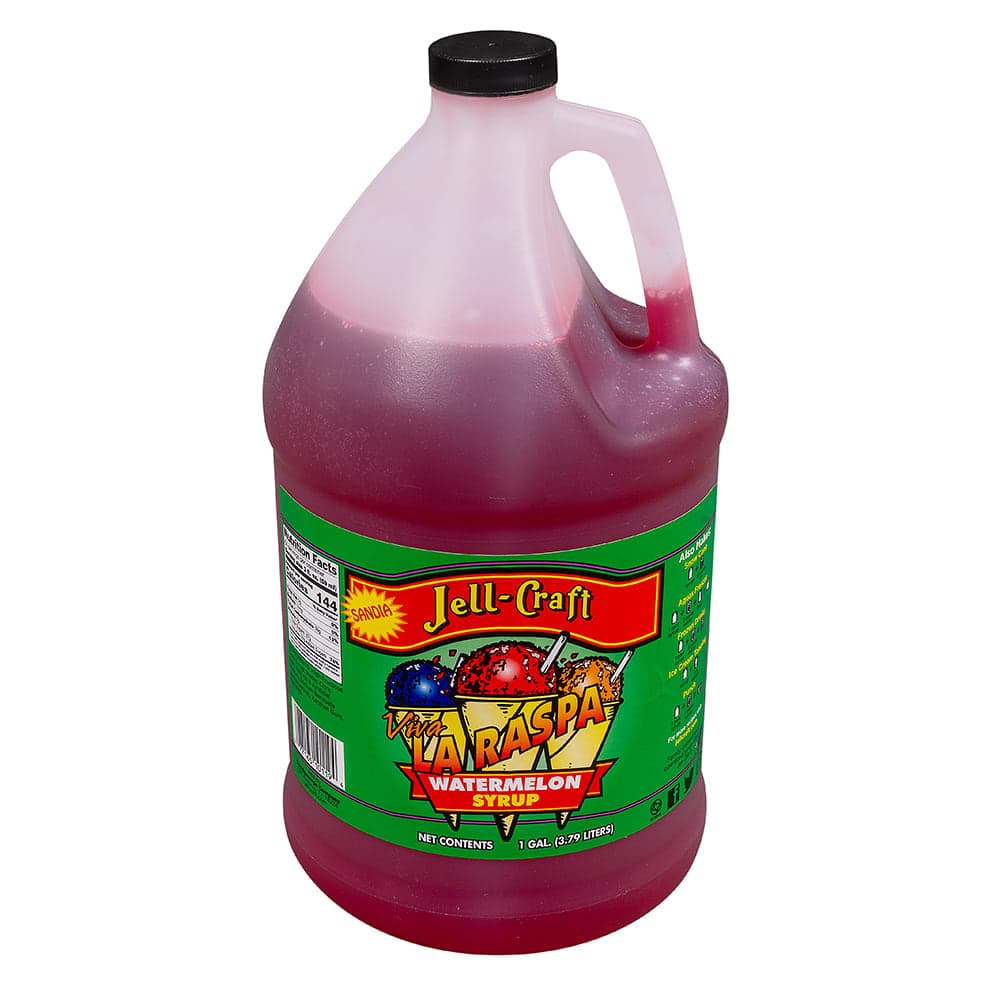 Jell-Craft 1 gal Watermelon Snow Cone Syrup (10119)