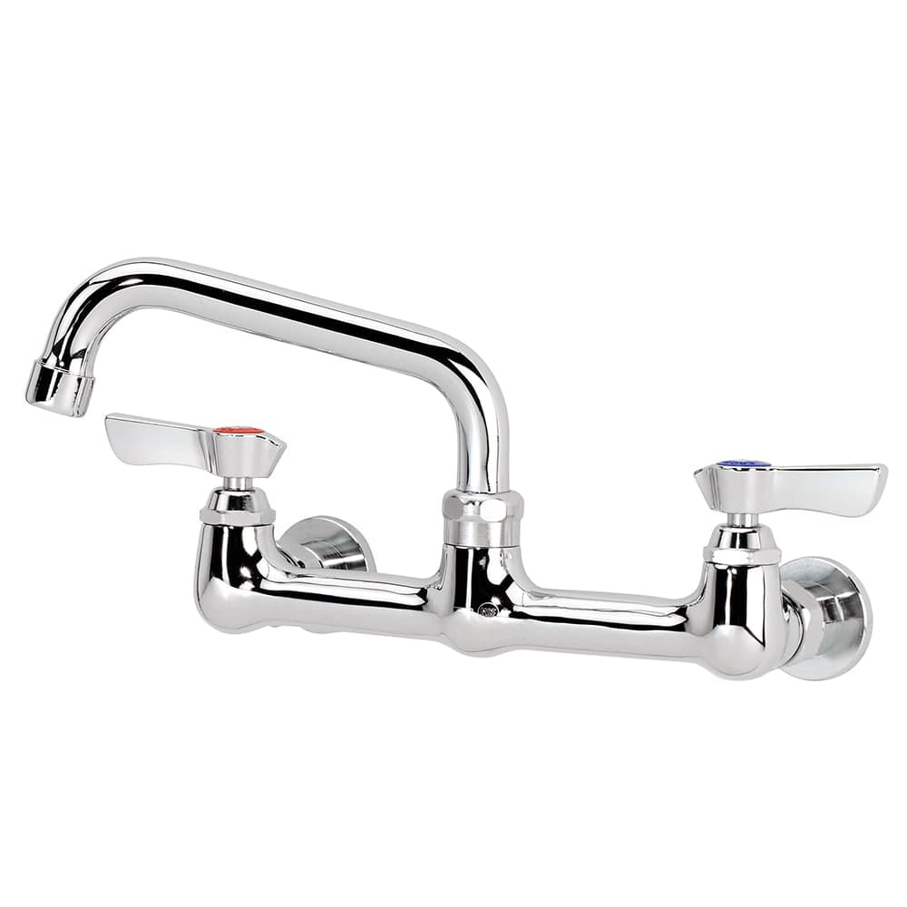 Krowne 12-806L Splash Mount Faucet - 6" Swing Spout, 8" Centers